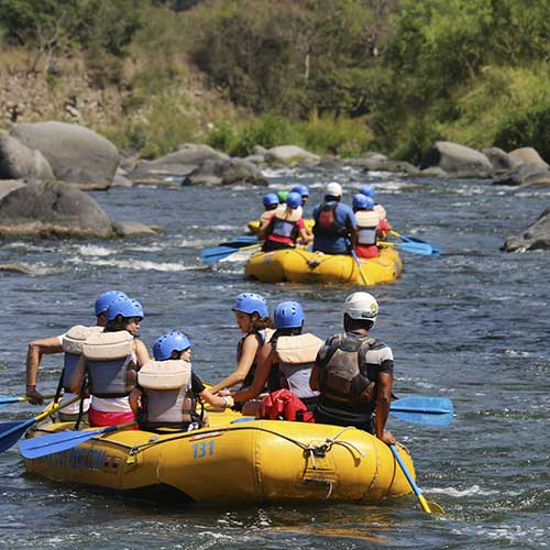 rafting